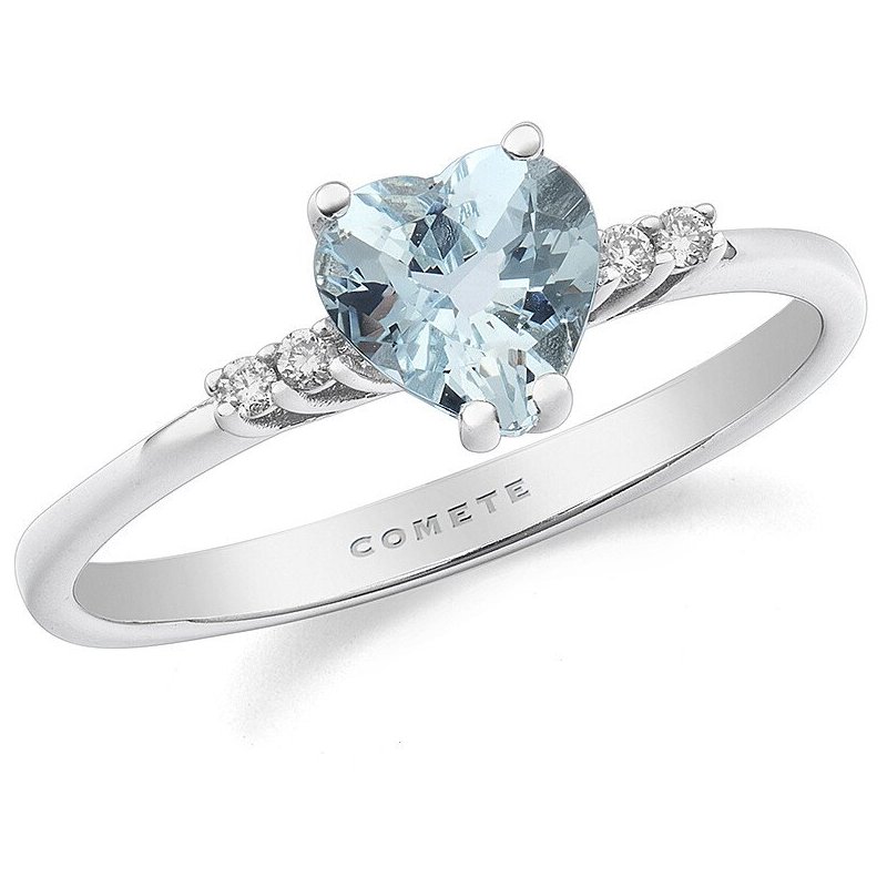 Anello Donna Gioielli Comete Fantasia Di Acquamarina Anq 341