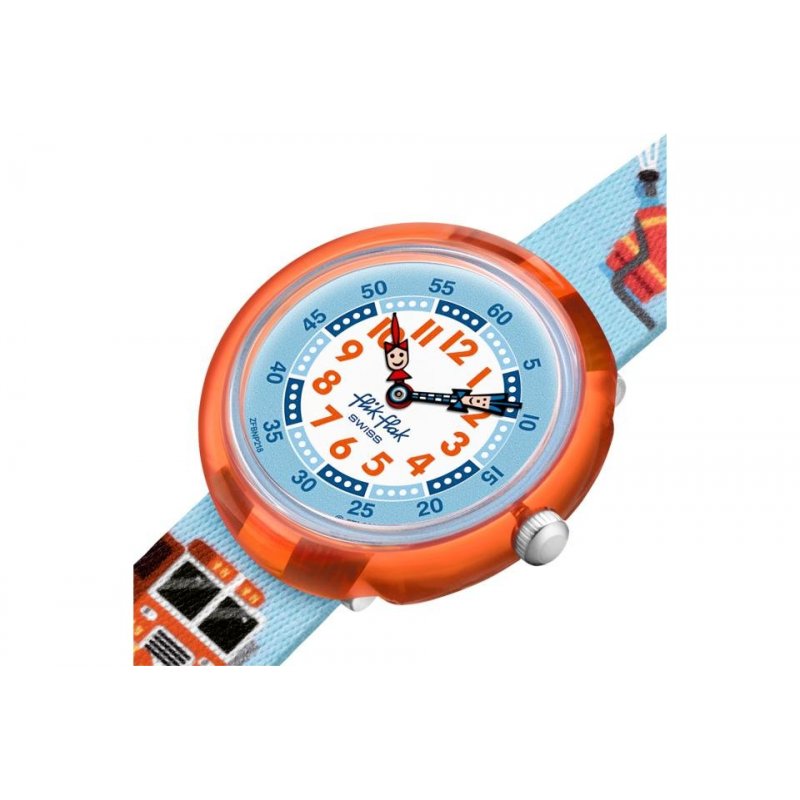 Flik Flak - Fire Stopper - Orologio Bambini Blu