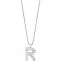 Ambrosia Gioielli - Collana Dea - Oro Bianco - Zirconi