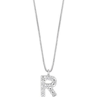 Ambrosia Gioielli - Collana Dea - Oro Bianco - Zirconi