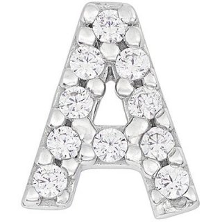 Ambrosia - Orecchini Donna - Oro Bianco - Zirconi