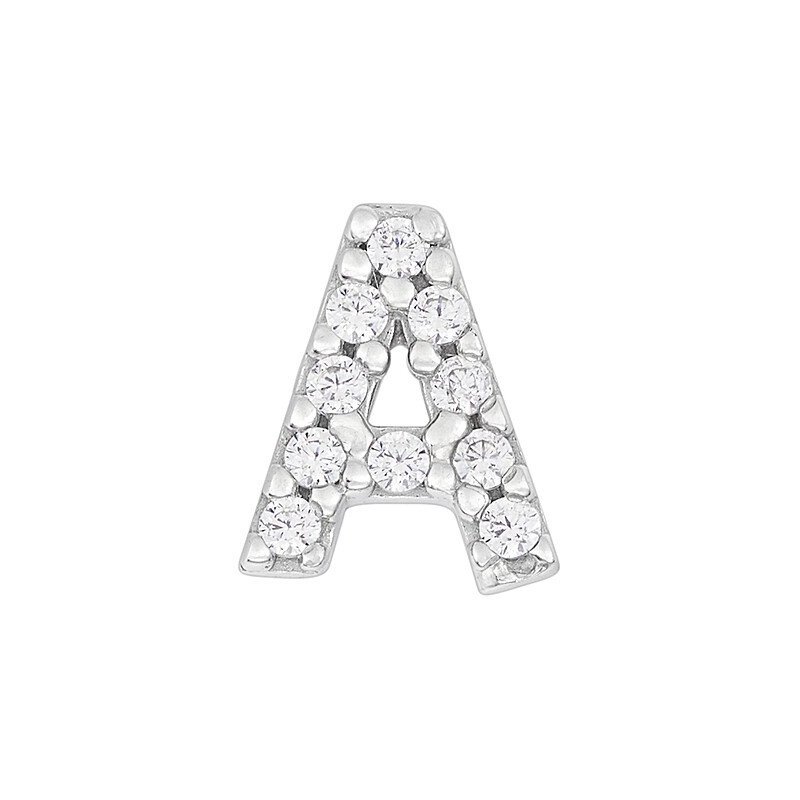 Ambrosia - Orecchini Donna - Oro Bianco - Zirconi