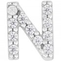 Ambrosia Gioielli - Orecchini Donna - Oro Bianco - Zirconi