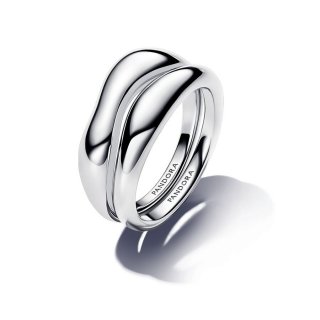 Anello Linea Sinuosa Divisibile