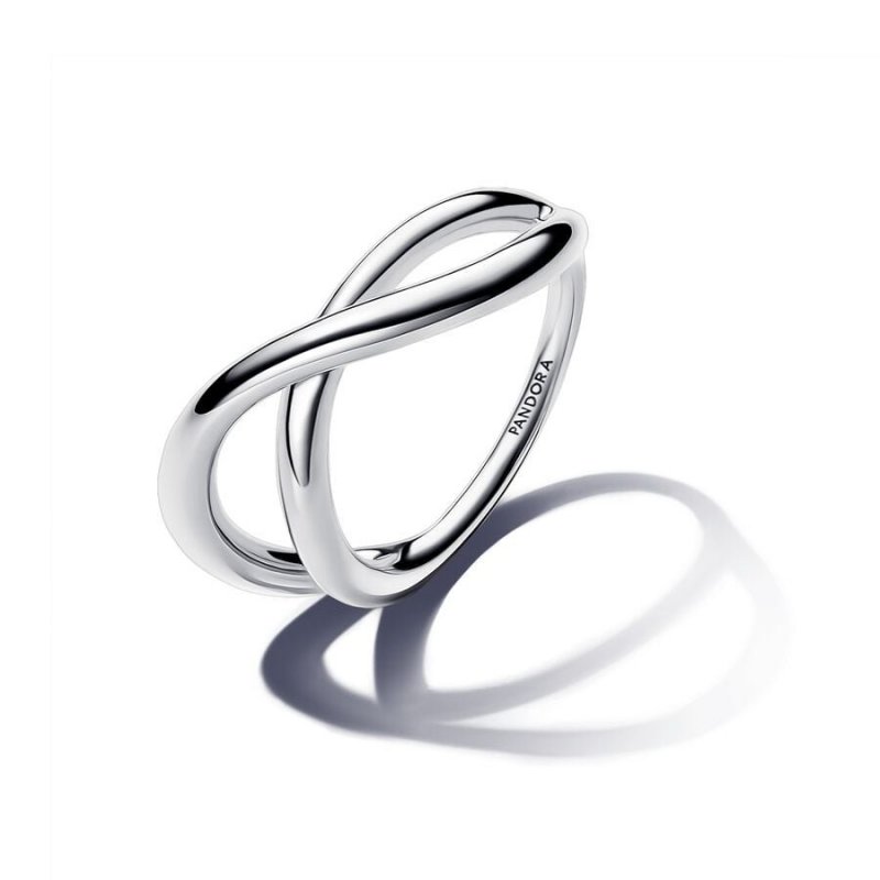 Anello Infinito Linea Sinuosa