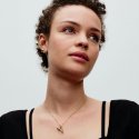Collana Cuore Linea Sinuosa