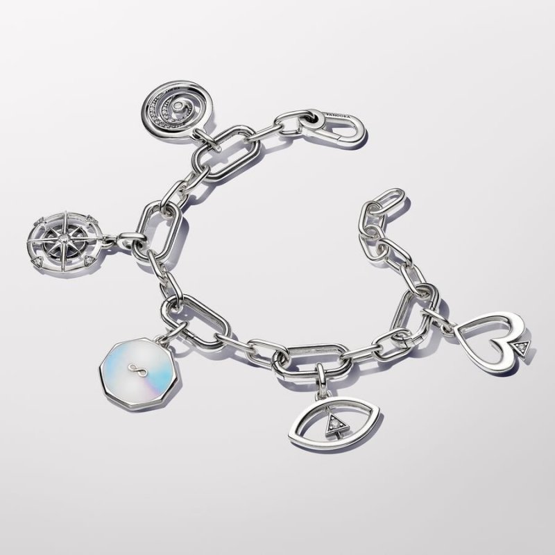 Bracciale Maglia Link Small con 5 Link Apribili Pandora ME