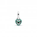 Charm Mini Pendente Green Chakra Heart Pandora ME
