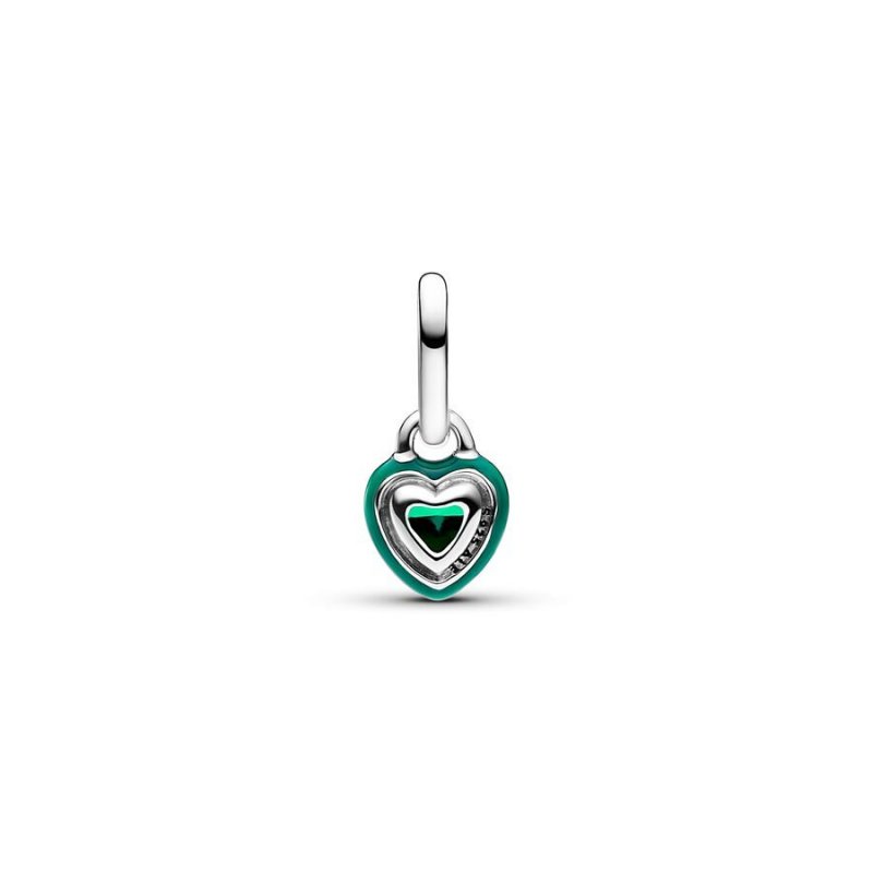Charm Mini Pendente Green Chakra Heart Pandora ME