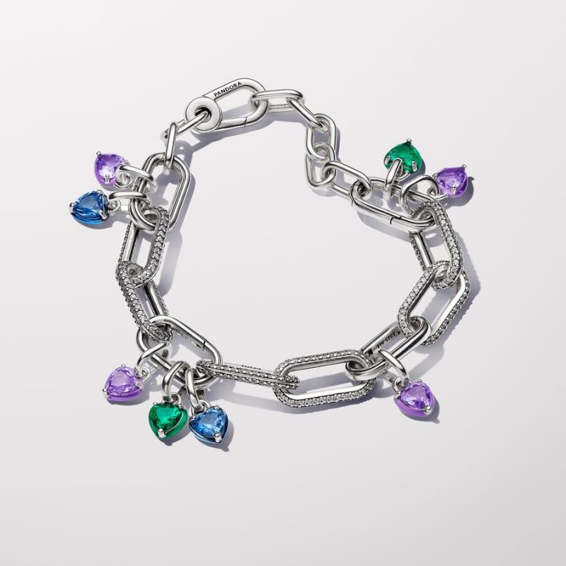 Charm Mini Pendente Green Chakra Heart Pandora ME
