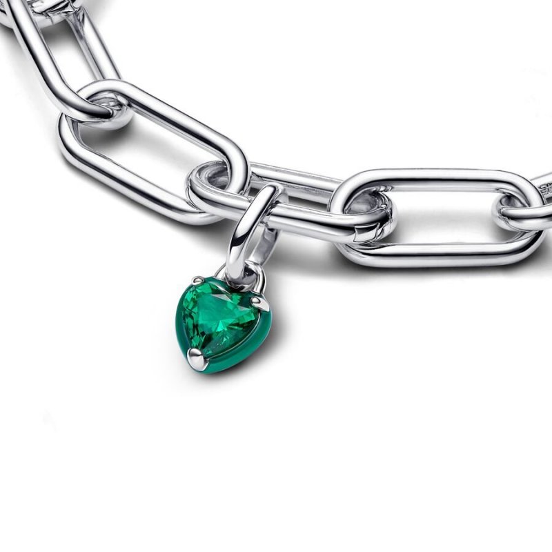 Charm Mini Pendente Green Chakra Heart Pandora ME