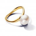 Anello Perla Barocca d’Acqua Dolce Coltivata