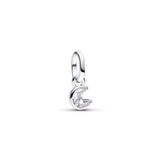 Charm Mini Pendente Sparkling Moon Pandora ME
