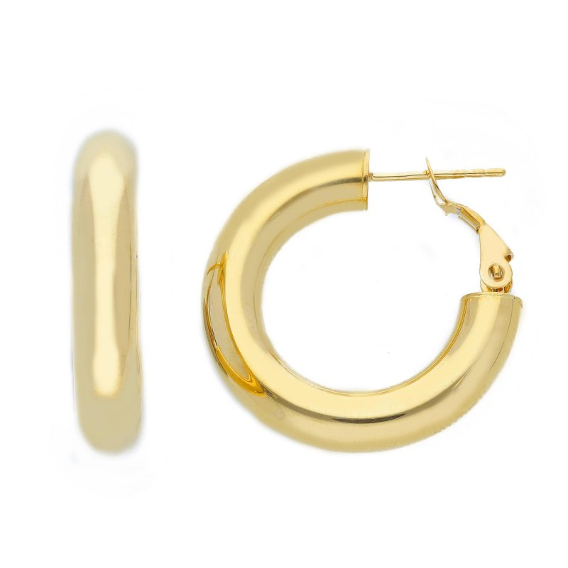 Songa Antonio - Orecchini Perno Clips - Oro