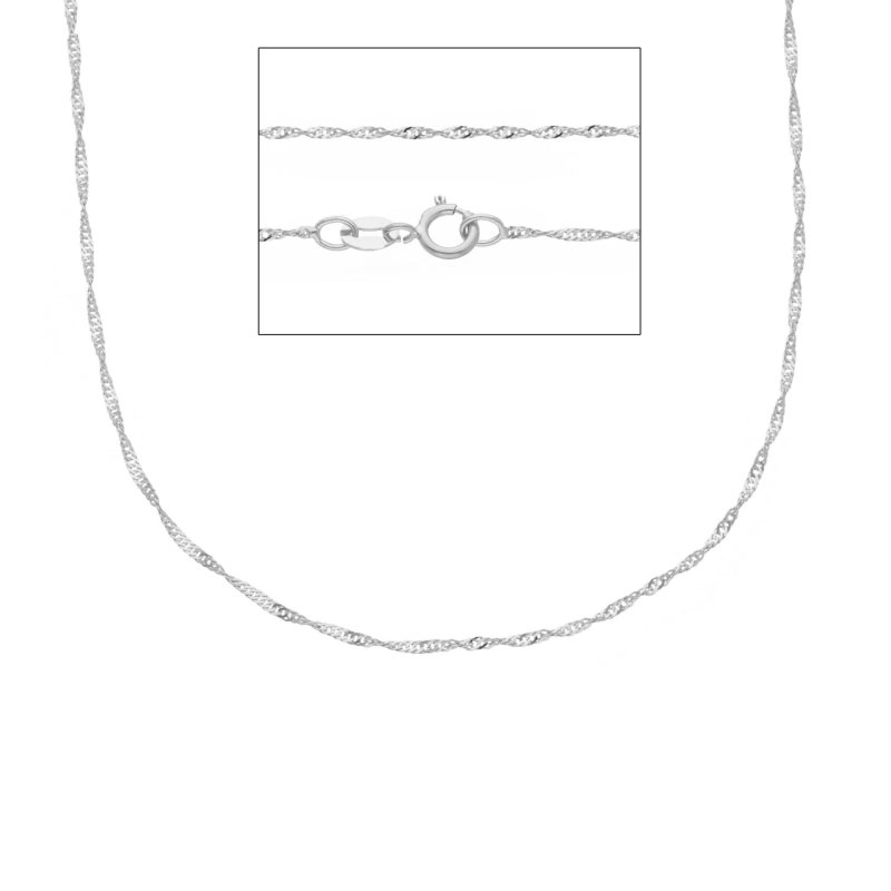 Songa Antonio - Catena Girocollo - Oro Bianco