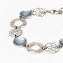 Bracciale In Acciaio 316L Glass Madreperla