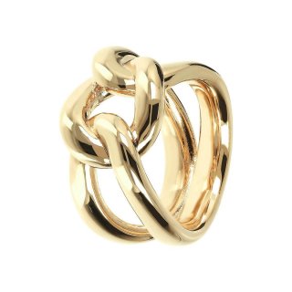 Bronzallure - Anello Golden - Maglia Intrecciata