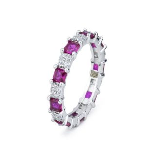 Boccadamo - Anello An509R - Rubino - Zirconi