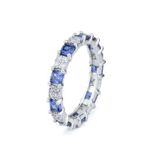 Boccadamo - An509B Anello - Tanzanite - Zirconi