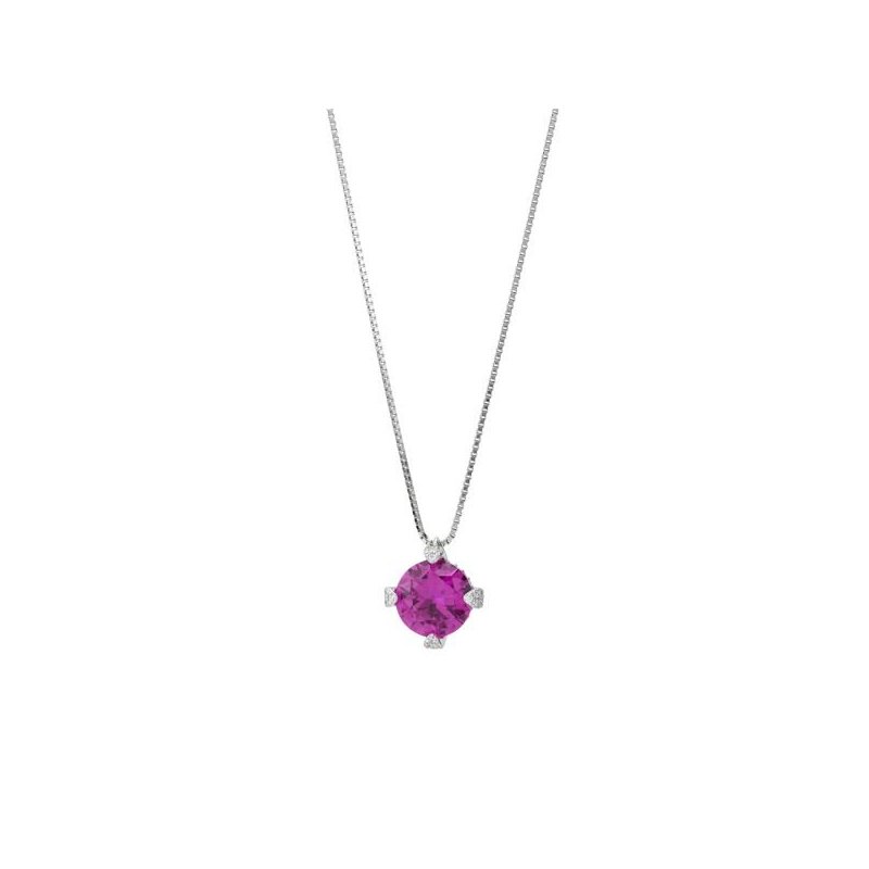 Boccadamo - Collana Gr859R - Tanzanite - Zirconi