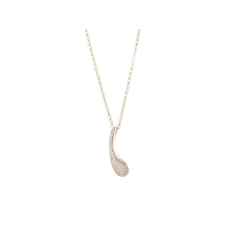 Boccadamo - Kgr038Rs Collana - Oro Rosa - Zirconato