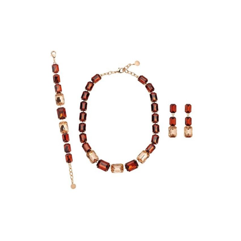Ottaviani - Collana Dorata - Cristalli - Eleganza