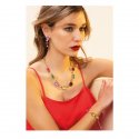 Bracciale Dorato Con Cristalli