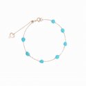 Bracciale 18Kt Turchese