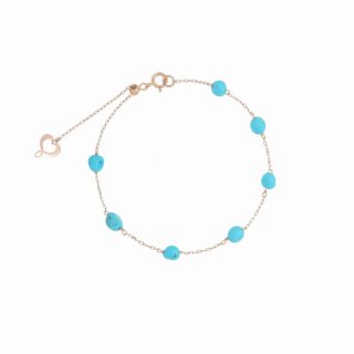 Bracciale 18Kt Turchese