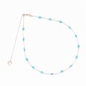 Girocollo 18Kt Turchese
