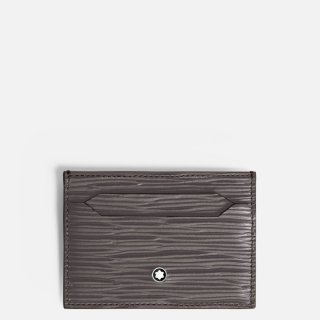 Montblanc - Porta Carte 4810 - Pelle Grigio Caldo