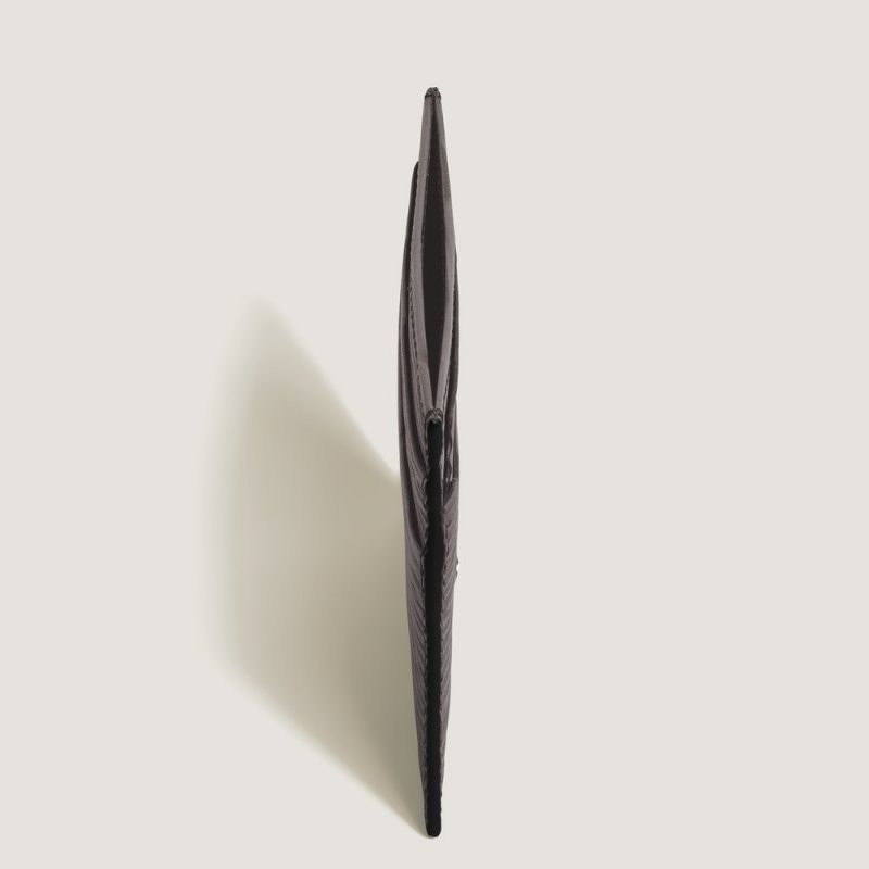 Montblanc - Porta Carte 4810 - Pelle Grigio Caldo