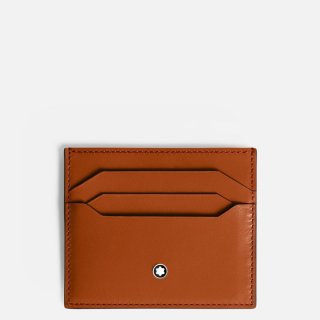 Montblanc - Porta Carte Meisterstück - Pelle - Ruggine