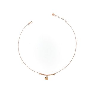 Girocollo Micro Anelli - Cuore