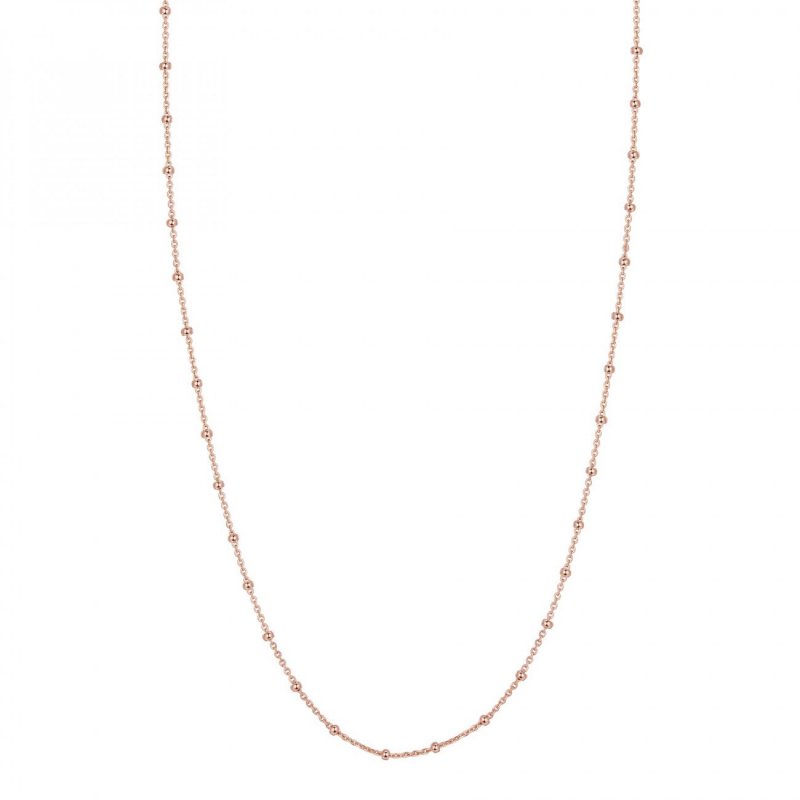 Rosato - Collana Lunga Personalizzabile - Oro Rosa