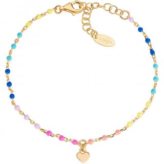Bracciale Con Perline Donna Amen Ti Amo Brsmcugm3