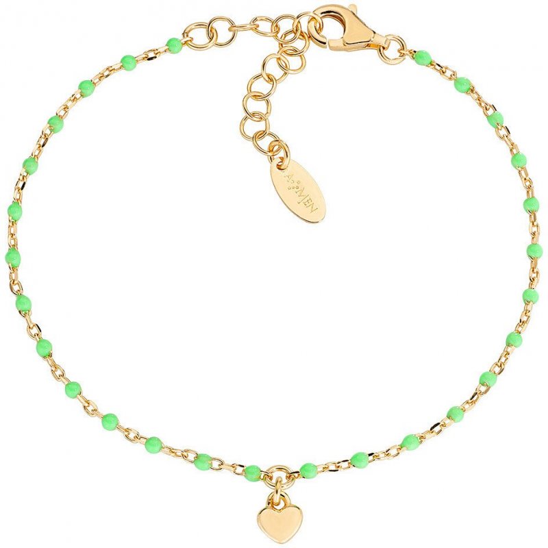 Bracciale Con Perline Donna Amen Ti Amo Brsmcugv3