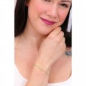 Bracciale Con Perline Donna Amen Ti Amo Brsmcugv3