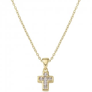 Collana Donna Gioielli Amen Croci Clccgbz3