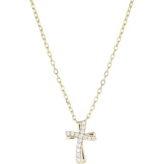Collana Donna Gioielli Amen Croci Clcrogbz