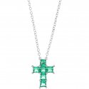 Collana Donna Gioielli Amen Croci Clpcqbve