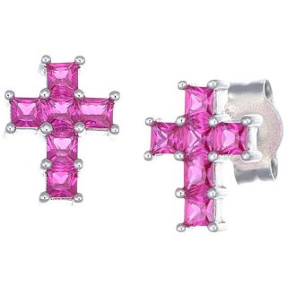 Orecchini Donna Gioielli Amen Croci Ecqbr
