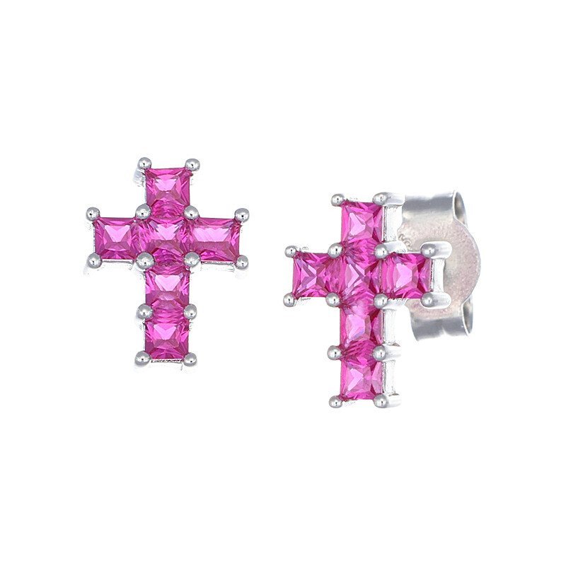 Orecchini Donna Gioielli Amen Croci Ecqbr
