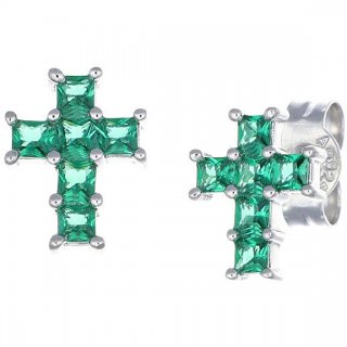 Orecchini Donna Gioielli Amen Croci Ecqbve