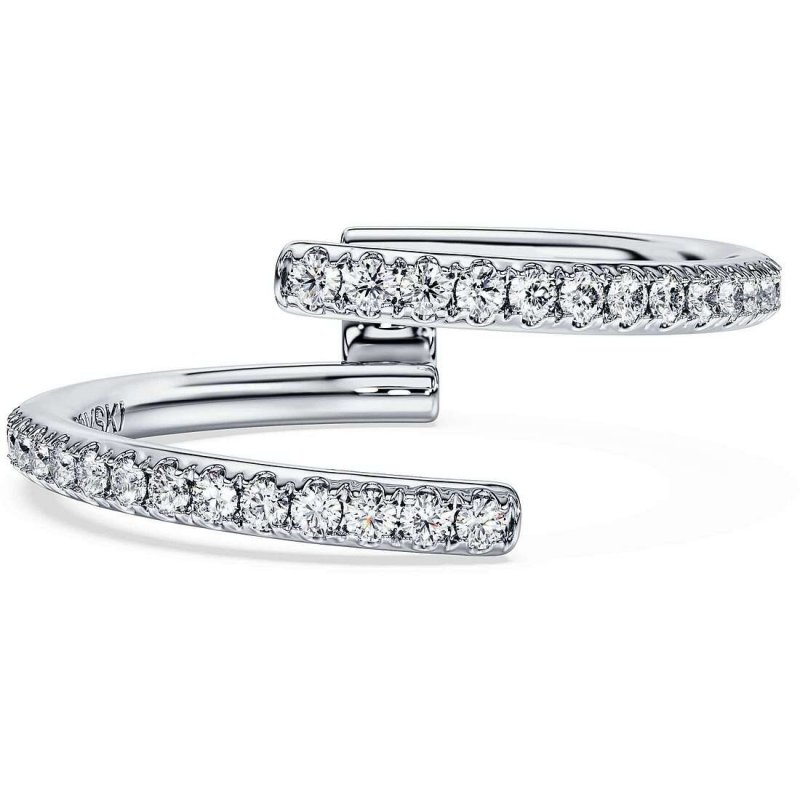 Swarovski - Anello Eternity - Oro Bianco - Diamanti