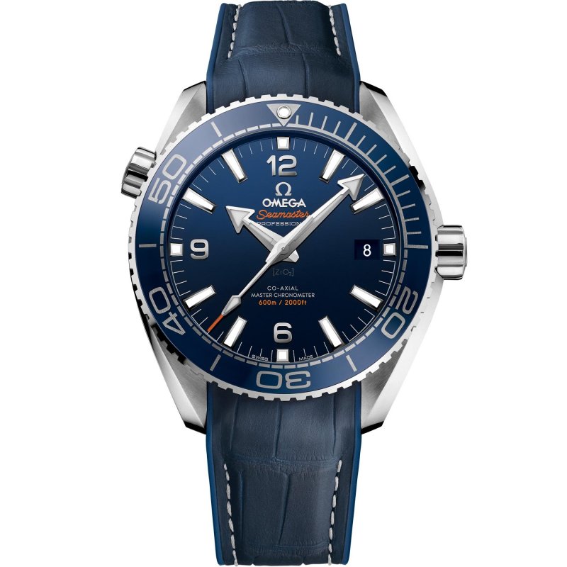 Omega - Seamaster Planet Ocean 600M - Acciaio - Pelle