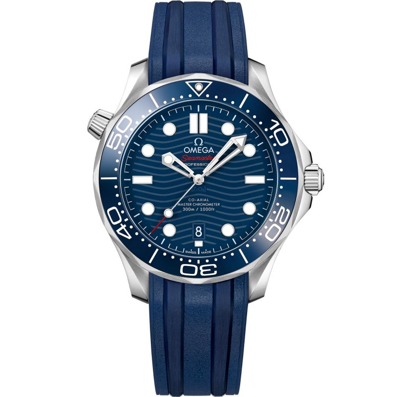 Omega - Seamaster Diver 300M - Acciaio - Quadrante Blu