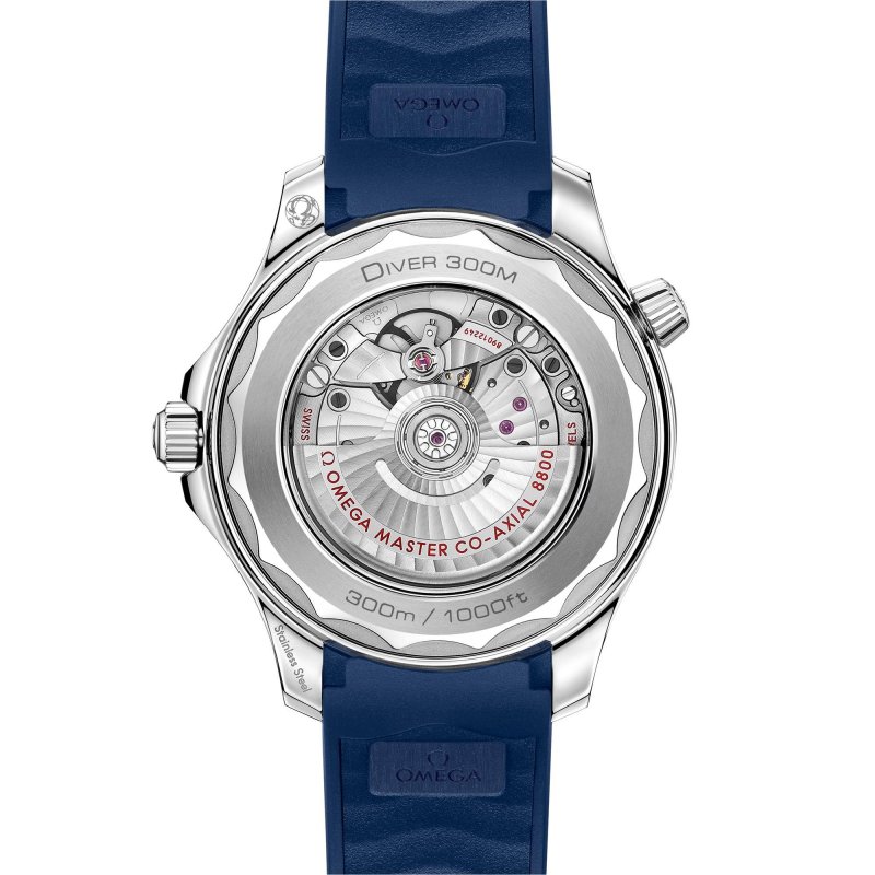 Omega - Seamaster Diver 300M - Acciaio - Quadrante Blu