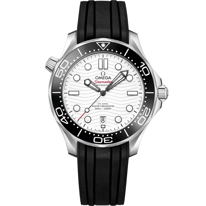 Omega - Seamaster Diver 300M - Acciaio - Caucciù