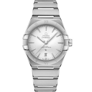 Omega - Constellation 39 Mm - Acciaio - Argento